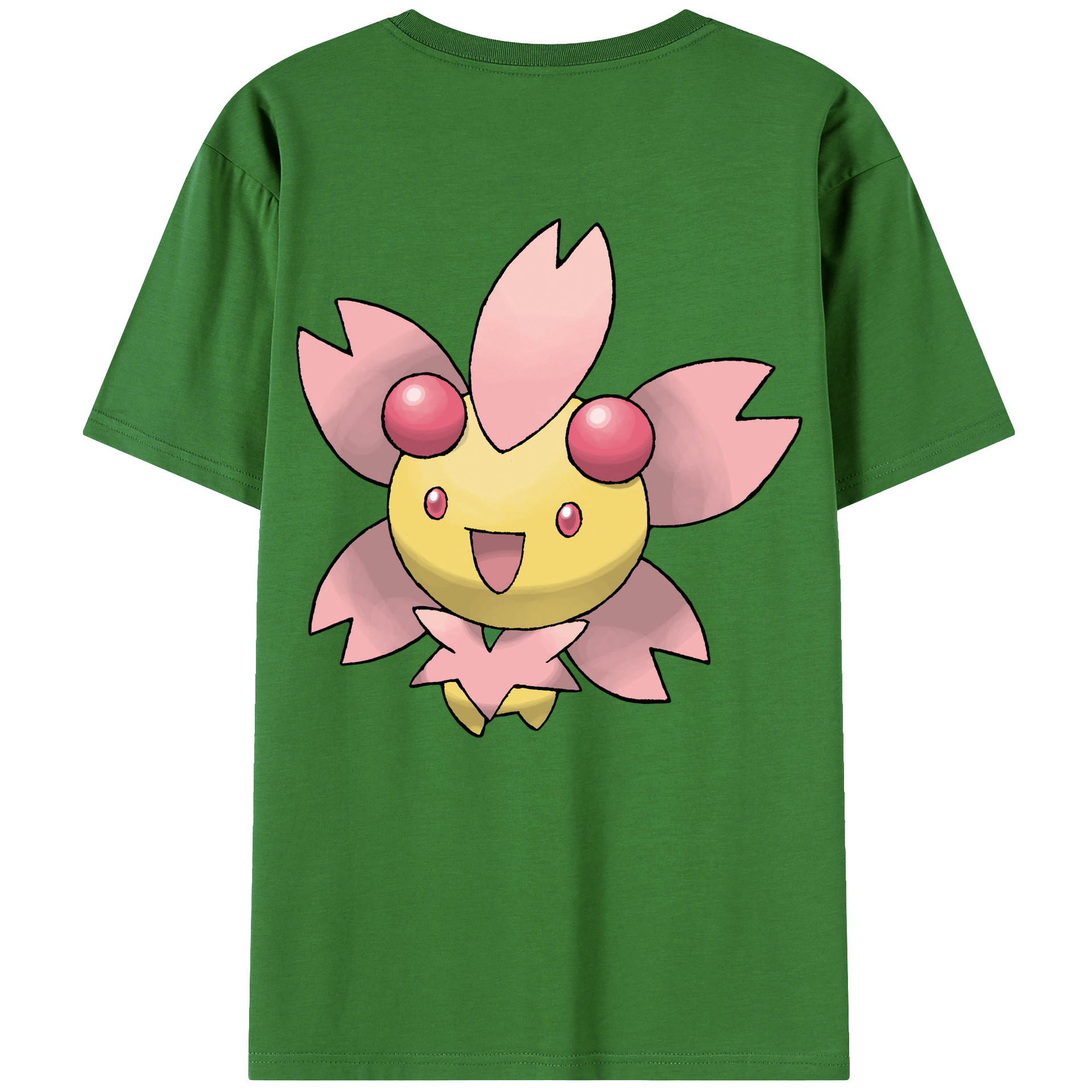 （画像用） ポケットモンスター Pokémon レディース半袖Tシャツ(バックプリント)